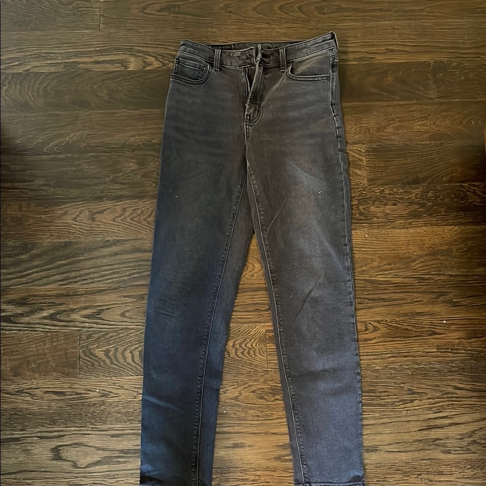 American Eagle Outfitters Charcoal Stretch Jeans